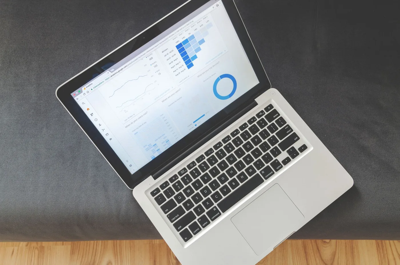 A spreadsheet showing structured UTM parameter naming conventions for marketing campaigns
